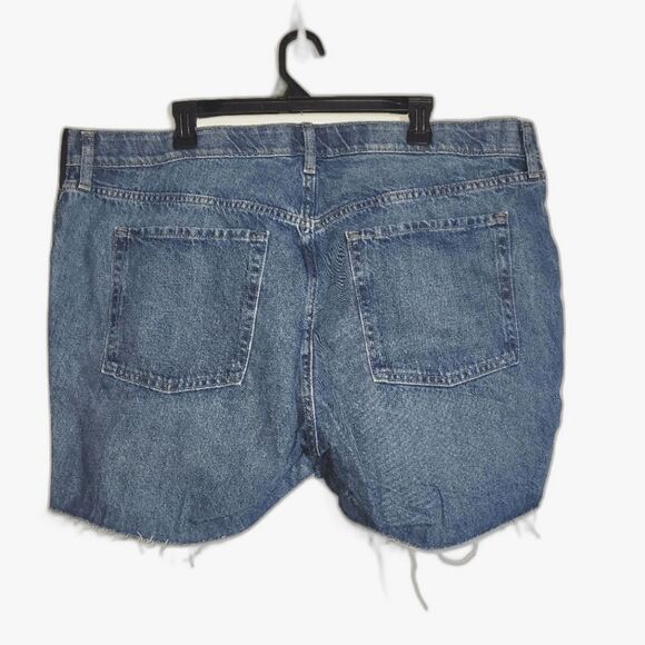 New Old Navy Maternity Low Panel Jean Shorts 18 - Picture 3 of 10